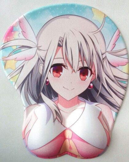 Illyasviel von Einzbern 3D Anime Boobs Mouse Pad Fate Series 3D Breast Oppai Mouse Pads