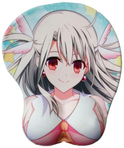 Fate Series Illyasviel von Einzbern 2Way 3D Oppai Breast Game Mouse Pad