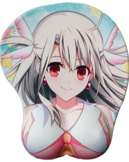 Fate Series Illyasviel von Einzbern 2Way 3D Oppai Breast Game Mouse Pad