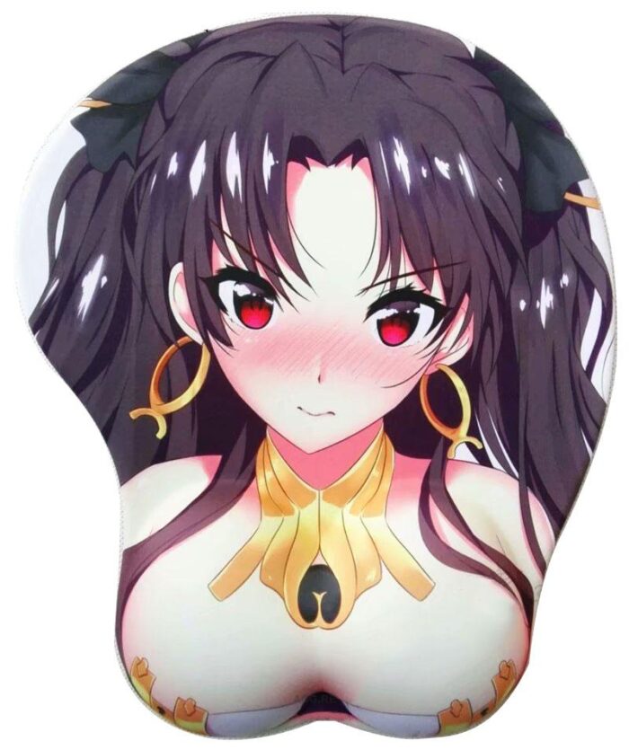 Fate Grand Order Ishtar 2Way 3D Oppai Breast Game Mouse Pad
