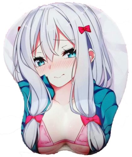 EroManga-Sensei Izumi Sagiri 3D Oppai Breast Anime Mouse Pad
