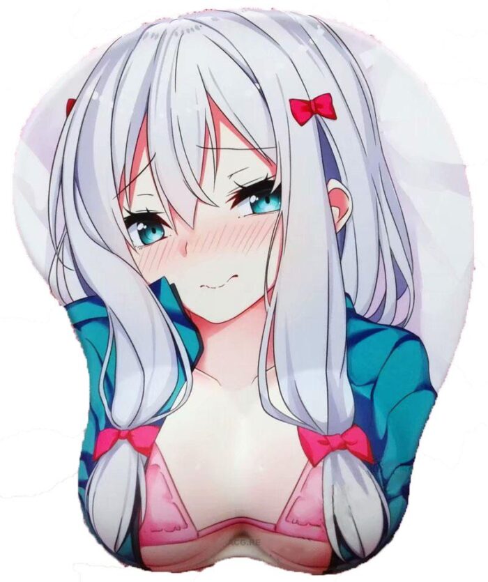 Izumi Sagiri EroManga-Sensei 3.2CM Height EroManga-Sensei Izumi Sagiri 3D Oppai Breast Anime Mouse Pad