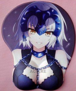Fate Grand Order Jeanne d'Arc (Alter) 3D Oppai Breast Game Mouse Pad