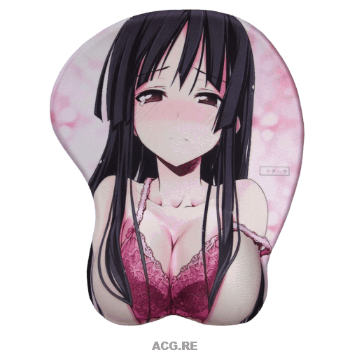 Mio Akiyama 3D Anime Boobs Mouse Pad K-ON! 3D Breast Oppai Mouse Pads -  