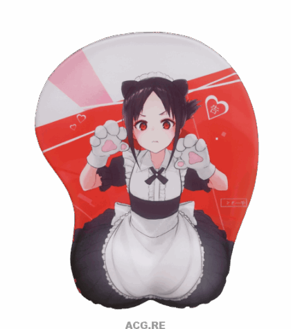 Kaguya Shinomiya 3D Anime Maid Mouse Pad Love Is War 3D Mouse Pads