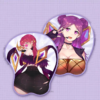 KaiSa Evelynn KDA 3D Mouse Pad League Of Legends KDA 3D Game Oppai Breast Mouse Pad