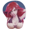 Katarina 3D Oppai Mouse Pad League of Legends 3D Breast Mouse