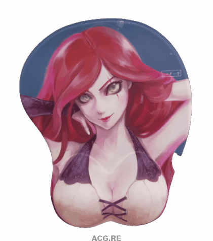 Katarina 3D Oppai Mouse Pad League of Legends 3D Breast Mouse