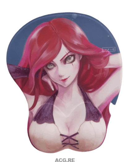 Katarina 3D Oppai Mouse Pad League of Legends 3D Breast Mouse