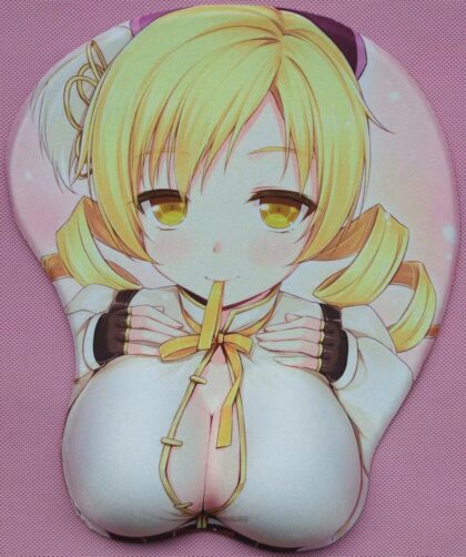 Mami Tomoe 3D Anime Boobs Mouse Pad The Puella Magi 3D Breast Oppai Mouse Pads