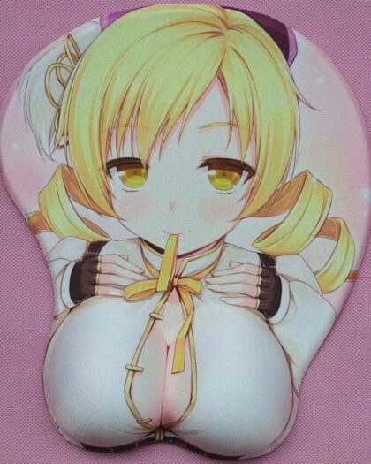 Mami Tomoe 3D Anime Boobs Mouse Pad The Puella Magi 3D Breast Oppai Mouse Pads