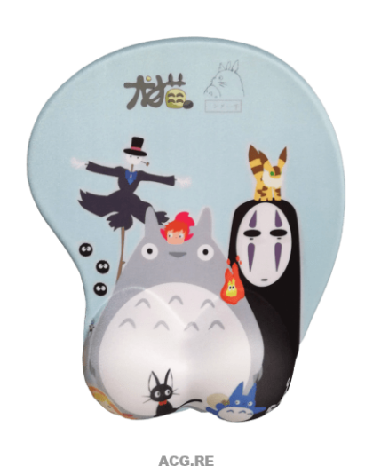 My Neighbor Totoro Kaonashi 3D Anime Mouse Pad
