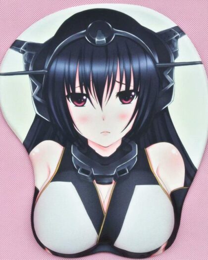 Kantai Collection Nagato 3D Oppai Breast Anime Mouse Pad