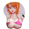Nami 3D Anime Boobs Mouse Pad One piece 3D Breast Oppai Mouse Pads