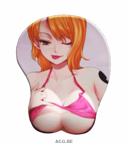 Nami 3D Anime Boobs Mouse Pad One piece 3D Breast Oppai Mouse Pads