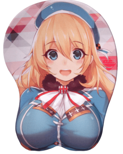 Nendoroid Atago 3D Anime Boobs Mouse Pad Kantai Collection 3D Breast Oppai Mouse Pads