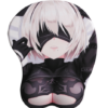 NieR Automata 2B 3D Anime Boobs Mouse Pad Breast Boobs(1) 3D Breast Oppai Mouse Pads