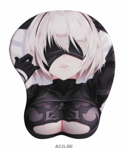 NieR Automata 2B 3D Anime Boobs Mouse Pad Breast Boobs(1) 3D Breast Oppai Mouse Pads