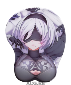 NieR Automata 2B 3D Anime Boobs Mouse Pad Breast Boobs (2) 3D Breast Oppai Mouse Pads