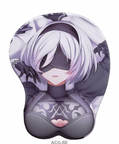 NieR Automata 2B 3D Anime Boobs Mouse Pad Breast Boobs (2) 3D Breast Oppai Mouse Pads