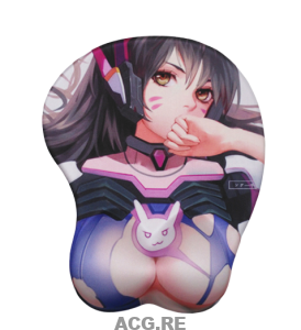 DVA Oppai 3D Anime Boobs Mouse Pad overwatch 3D Breast Oppai Mouse Pads