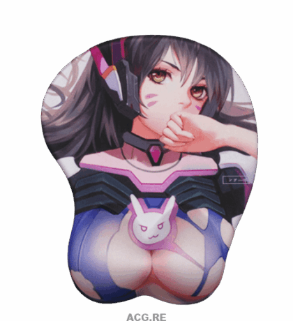 DVA Oppai 3D Anime Boobs Mouse Pad overwatch 3D Breast Oppai Mouse Pads