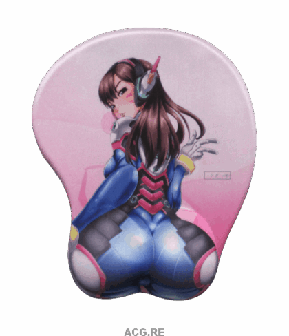 DVA PP(2) Butt 3D Game Butt Mouse Pad Overwatch 3D Butt Mouse Pads