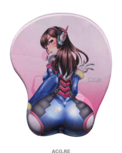 DVA PP(2) Butt 3D Game Butt Mouse Pad Overwatch 3D Butt Mouse Pads