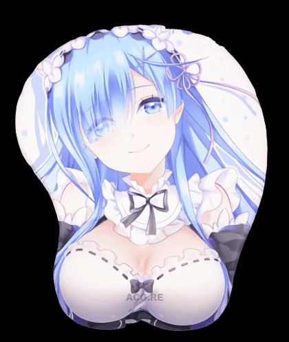 Rem 3D Anime Boobs Mouse Pad Re Zero 3D Breast Oppai Mouse Pads