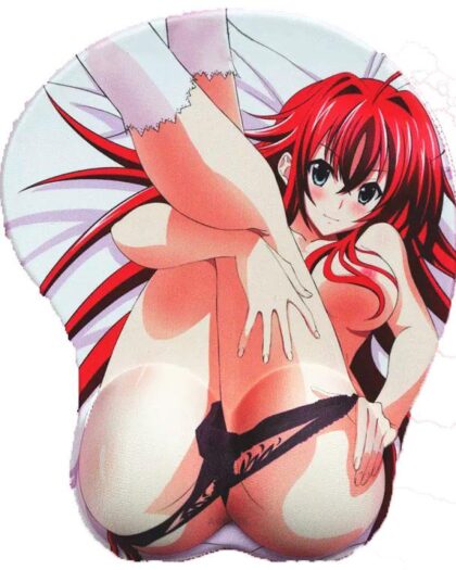 High School DxD Rias Gremory 3D Breast Oppai Mouse Pads