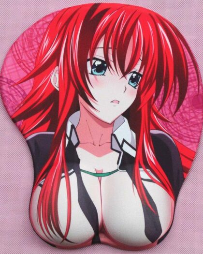 High School DxD Rias Gremory 3D Breast Oppai Mouse Pads