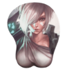 Riven 3D Anime Boobs Mouse Pad League of Legends 3D Breast Oppai Mouse Pads