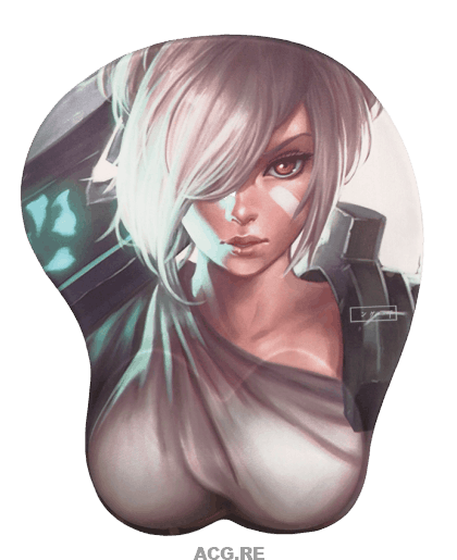 Riven 3D Anime Boobs Mouse Pad League of Legends 3D Breast Oppai Mouse Pads