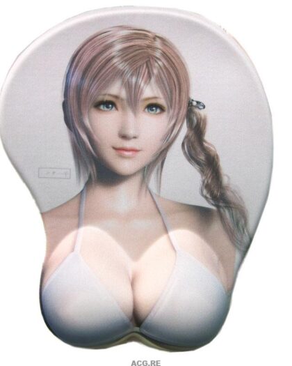 Serah Farron 3D Anime Boobs Mouse Pad Final Fantasy 3D Breast Oppai Mouse Pads