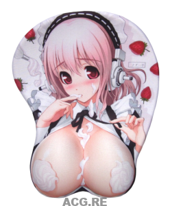 Super Sonico Pink Big oppai 3D Anime Boobs Mouse Pad 3D Breast Oppai Mouse Pads