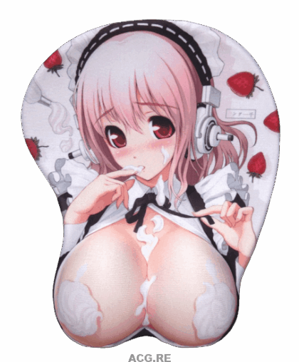 Super Sonico Pink Big oppai 3D Anime Boobs Mouse Pad 3D Breast Oppai Mouse Pads