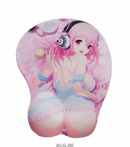 Super Sonico Pink Butt 3D Anime Butt Mouse Pad 3D Butt Mouse Pads