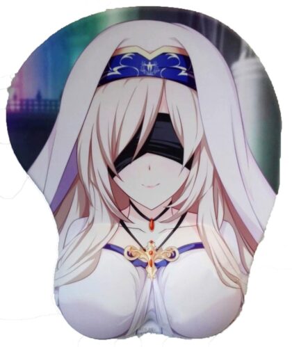 Goblin Slayer Sword Maiden 3D Oppai Breast Anime Mouse Pad