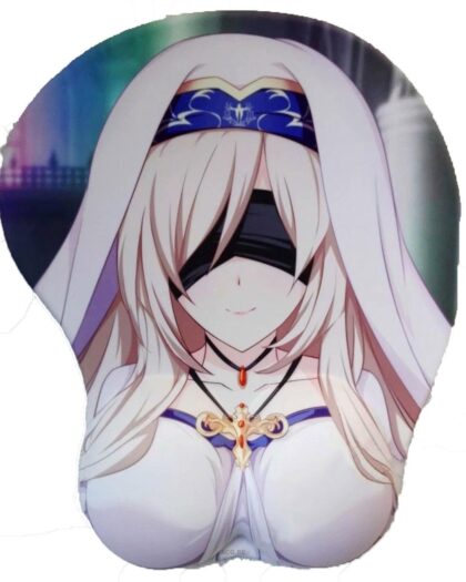 Goblin Slayer Sword Maiden 3D Oppai Breast Anime Mouse Pad