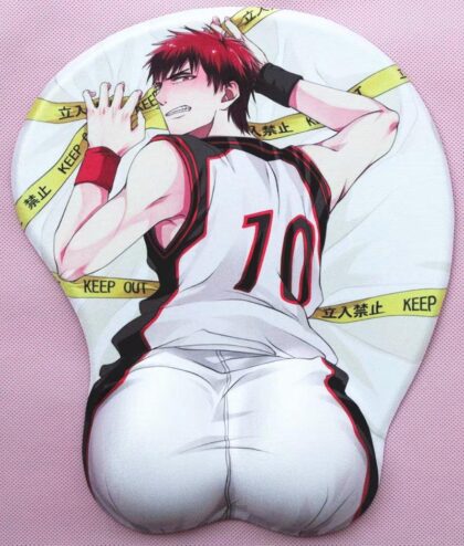 Taiga Kagami 3D Anime Boobs Mouse Pad Kuroko no Basuke 3D Breast Oppai Mouse Pads