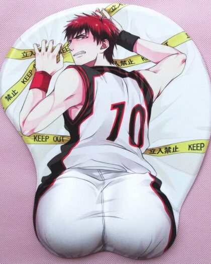 Taiga Kagami 3D Anime Boobs Mouse Pad Kuroko no Basuke 3D Breast Oppai Mouse Pads
