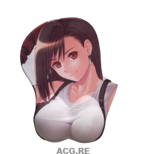 Tifa Lockhart 3D Anime Boobs Mouse Pad Final Fantasy 3D Breast Oppai Mouse Pads