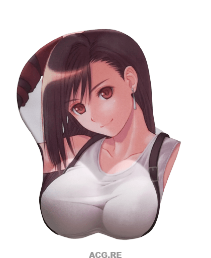 Tifa Lockhart 3D Anime Boobs Mouse Pad Final Fantasy 3D Breast Oppai Mouse Pads