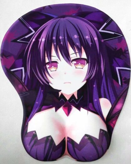 Tohka Yatogami 3D Anime Boobs Mouse Pad Date A Live 3D Breast Oppai Mouse Pads
