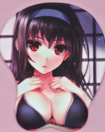 Utaha Kasumigaoka 3D Anime Boobs Mouse Pad Saenai Heroine no Sodatekata 3D Breast Oppai Mouse Pads
