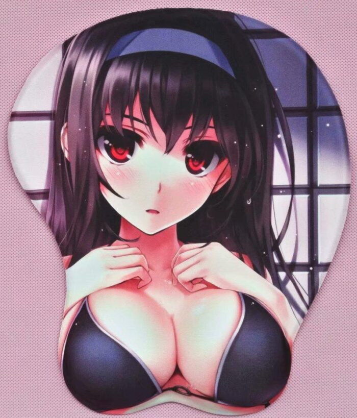 Utaha Kasumigaoka 3D Anime Boobs Mouse Pad Saenai Heroine no Sodatekata 3D Breast Oppai Mouse Pads