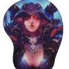 WOW Human Warlock 3D Anime Boobs Mouse Pad 3D Breast Oppai Mouse Pads