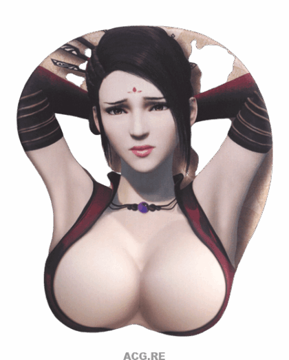 Zuo Qiuming 3D Anime Boobs Mouse Pad Hua Jianghu Zhi Ling Zhu 3D Breast Oppai Mouse Pads
