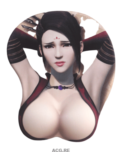 Zuo Qiuming 3D Anime Boobs Mouse Pad Hua Jianghu Zhi Ling Zhu 3D Breast Oppai Mouse Pads