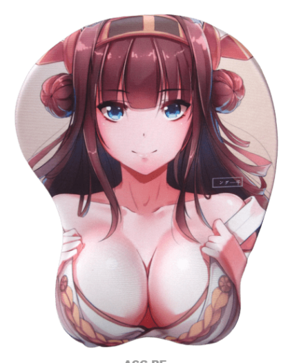 kongo 3D Anime Boobs Mouse Pad Kantai Collection 3D Breast Oppai Mouse Pads